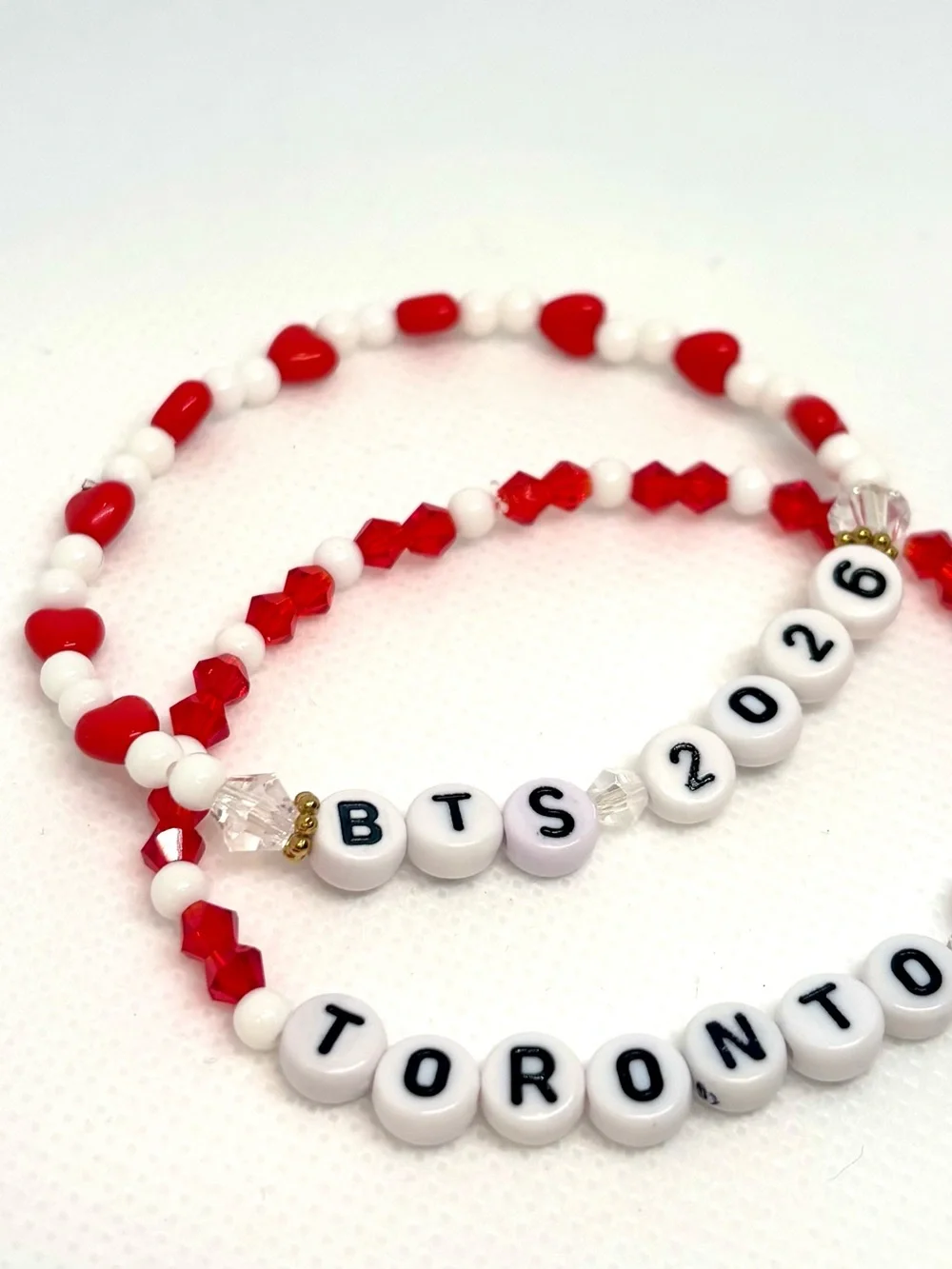 (2pcs) BTS TORONTO 2026 BRACELET BUNDLE